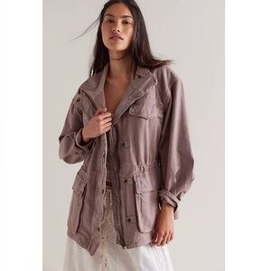 Free People  Arya Utility Jacket (XS)  Oversized